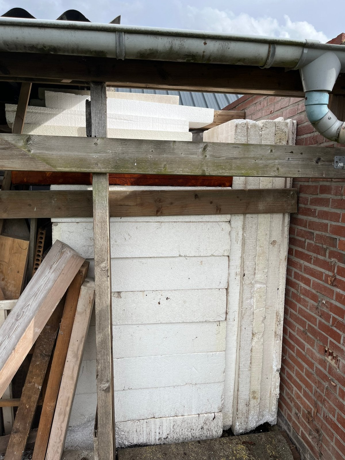 Gratis eps isolatie piepschuim, Doe-het-zelf en Bouw, Isolatie en Afdichting, Ophalen, Zo goed als nieuw