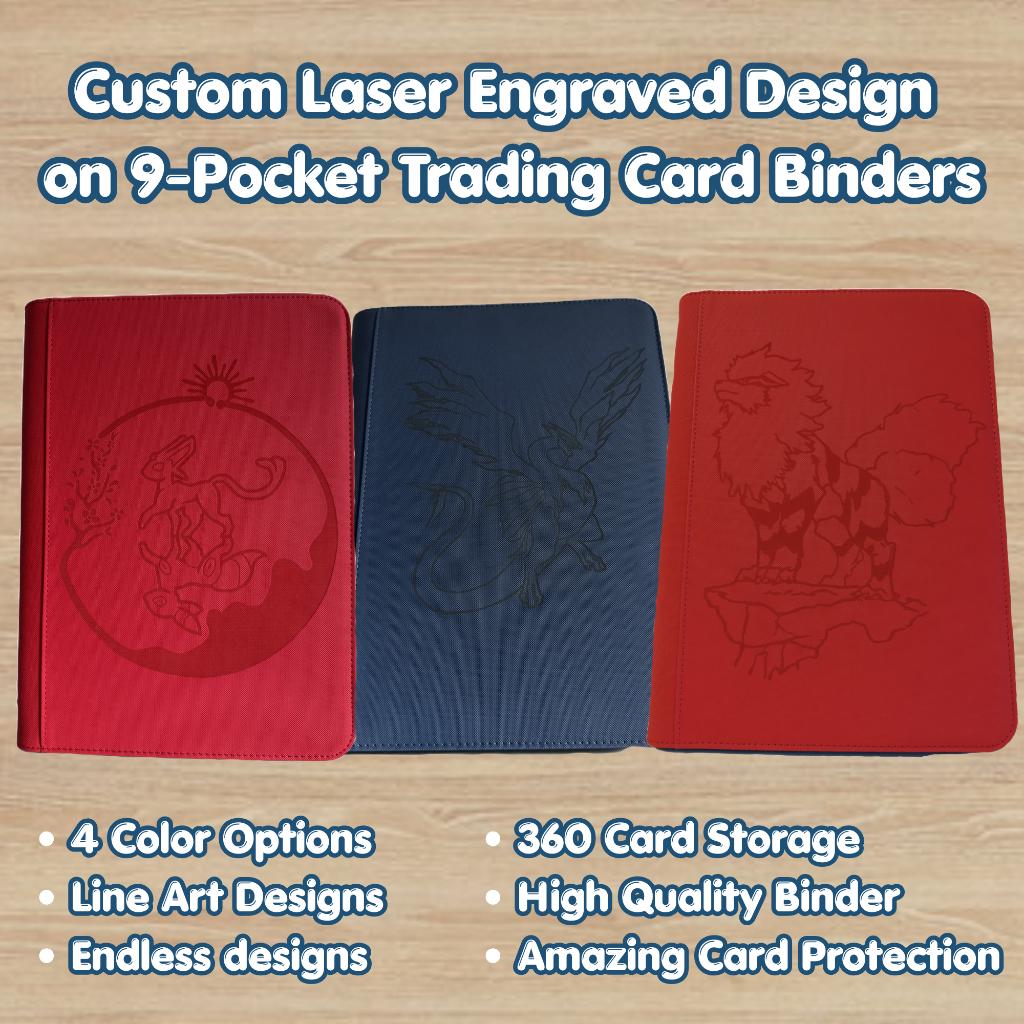 Op maat gemaakte gravure voor trading card binders, Ophalen of Verzenden, Nieuw, Overige typen
