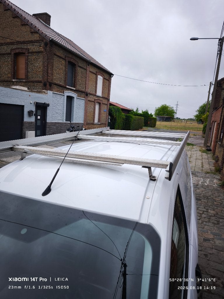 Galerie de toit aluminium - Ford Transit Courier (2014-2023), Auto diversen, Dakdragers, Ophalen, Gebruikt
