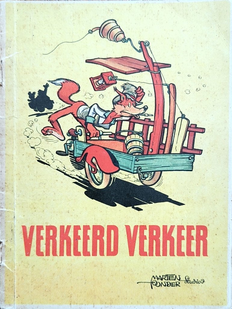 Leuk mapje Marten Toonder - Verkeerd verkeer !