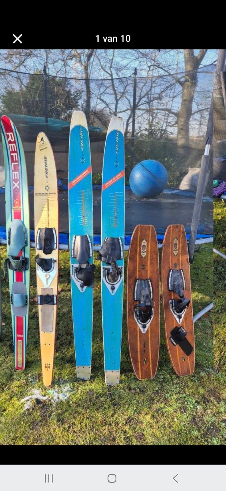waterskies te koop, Watersport en Boten, Waterski's, Ophalen