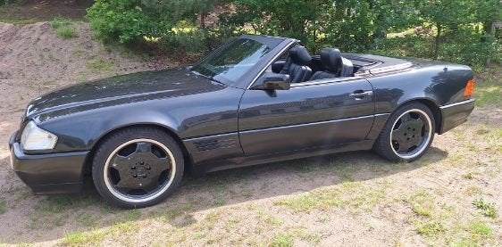 MERCEDES R129 500SL, Autos, Cuir, Achat, Cabriolet, Noir