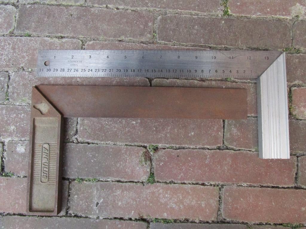 2 winkelhaken, Doe-het-zelf en Bouw, Ophalen of Verzenden, Zo goed als nieuw