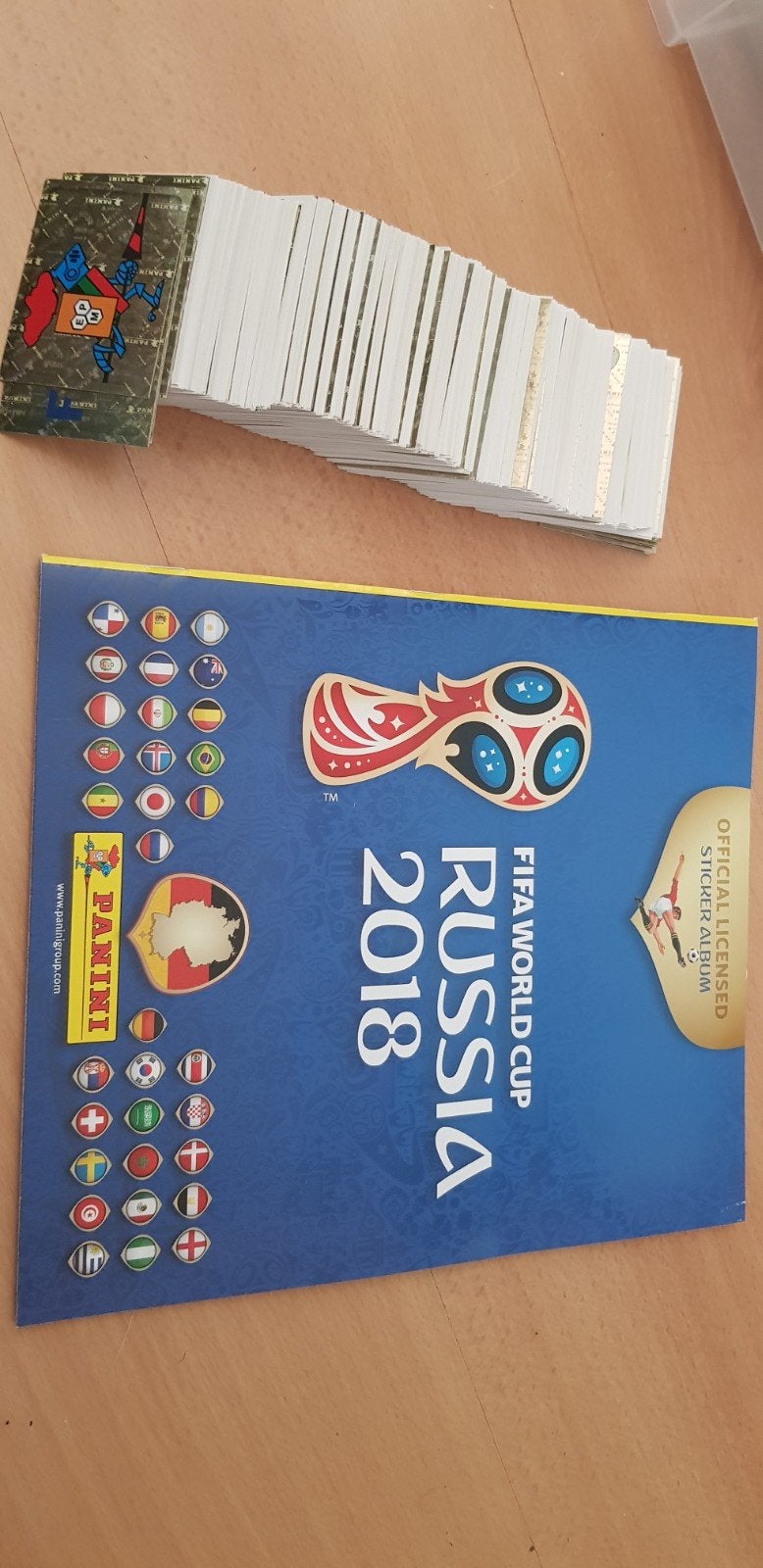 Panini world cup 2018, Ophalen of Verzenden