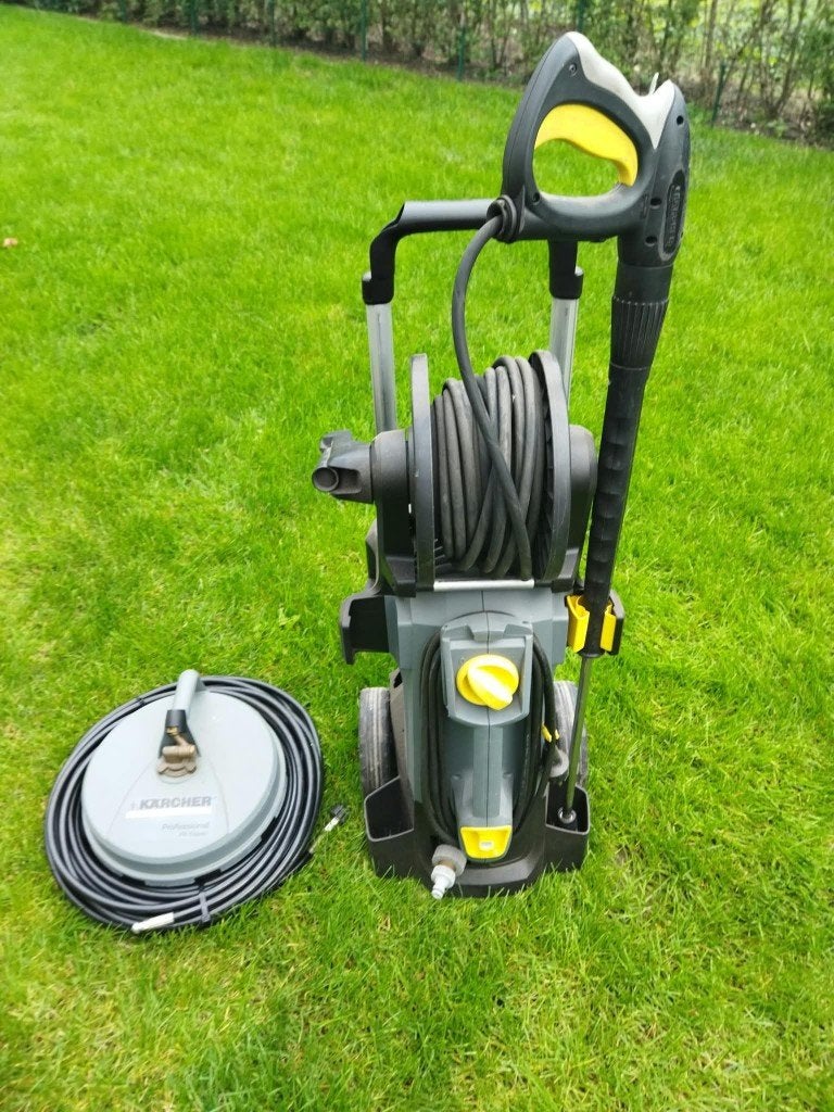 Hogedrukreiniger karcher, Tuin en Terras, Ophalen, Zo goed als nieuw, Karcher, Met autostop en -start