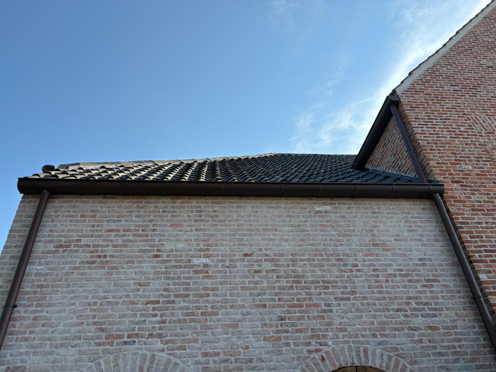Goot in koper, Doe-het-zelf en Bouw, Dakpannen en Dakbedekking, Ophalen, Overige materialen, Overige kleuren, Overige typen