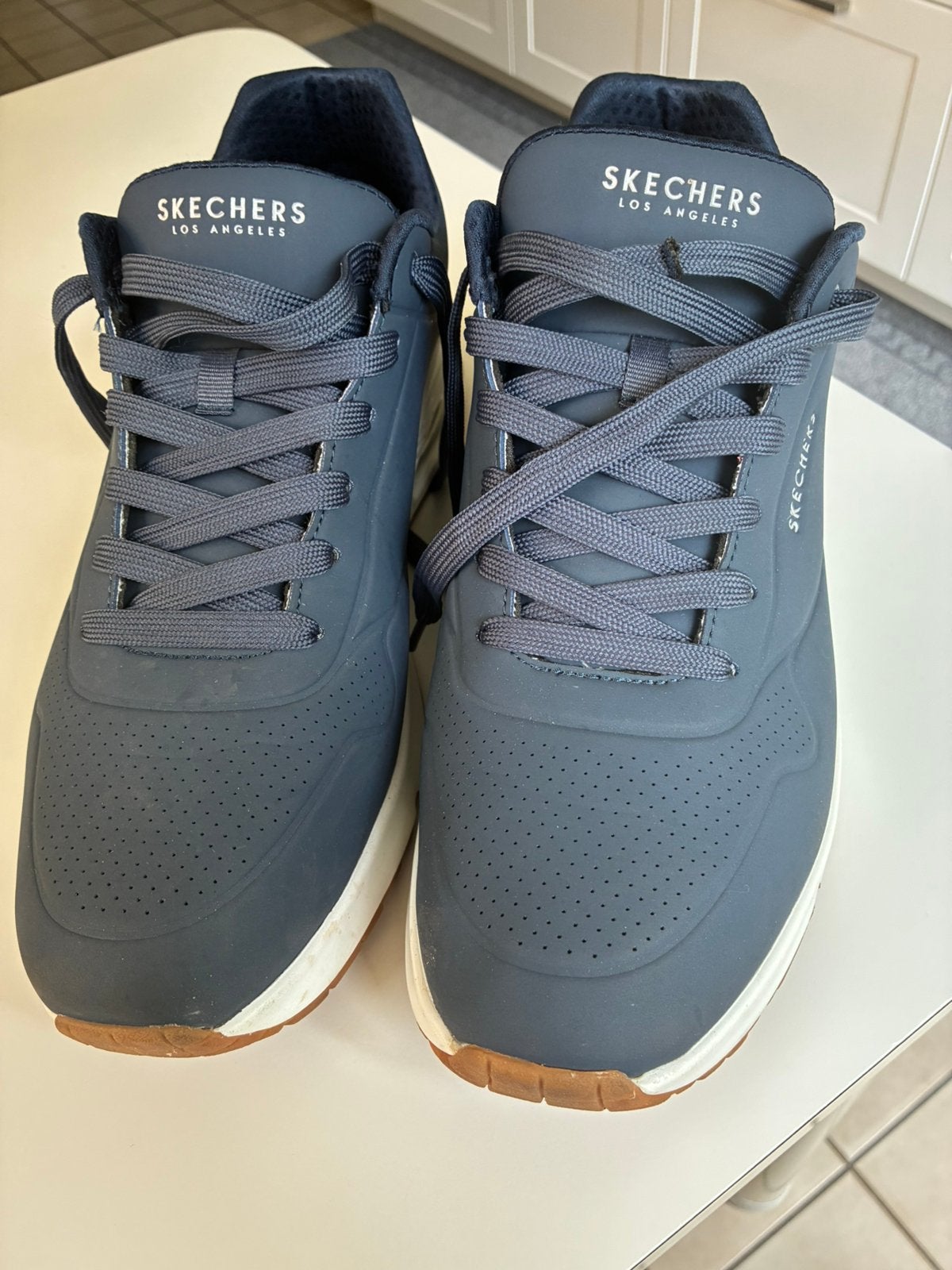 Sneakers skechers, Vêtements | Hommes, Chaussures, Comme neuf, Enlèvement, Bleu, Baskets