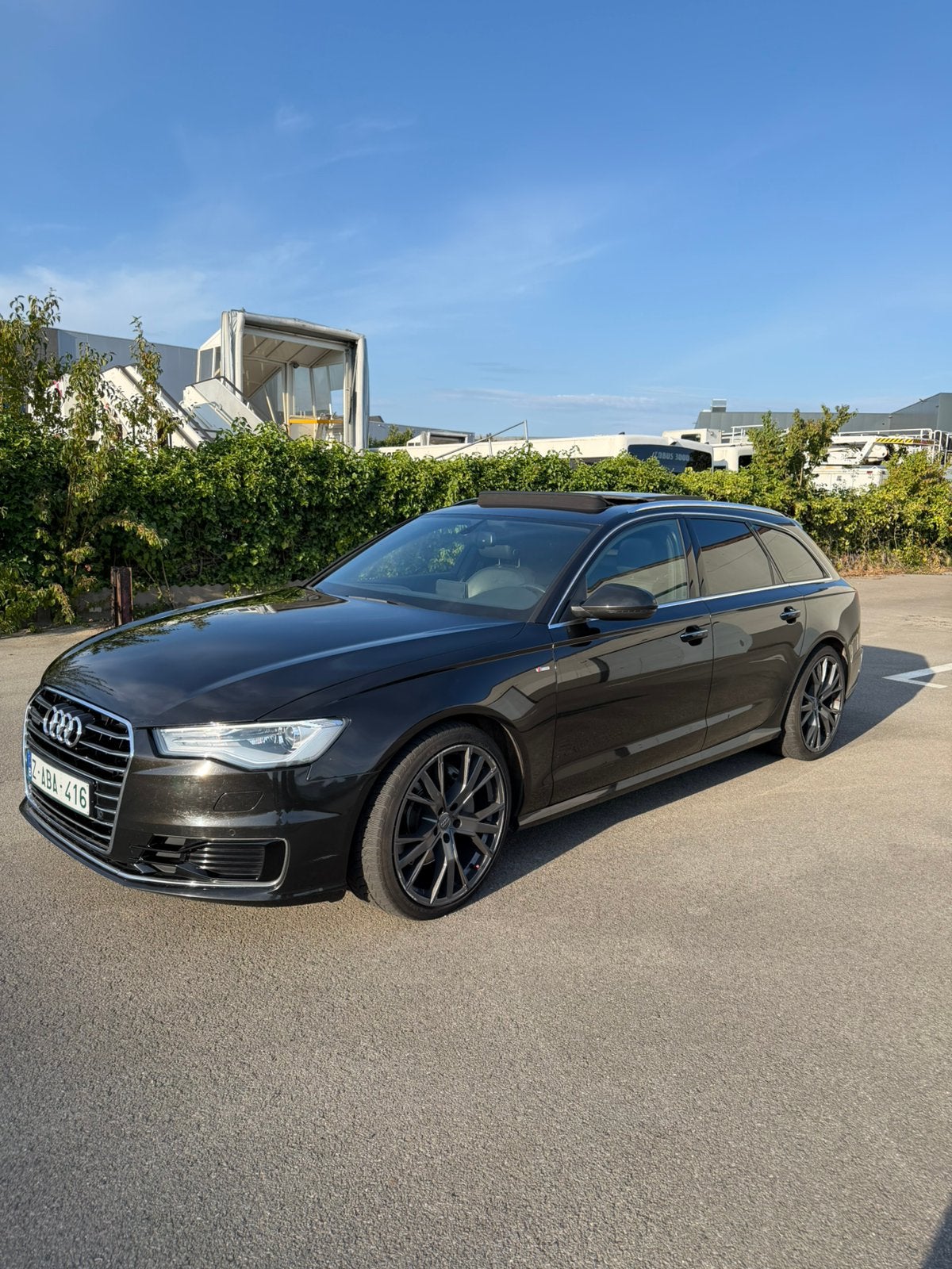 Audi A6 3.0Tdi qauttro 3XSline, pano, bose, keyles, leder!, Auto's, Zwart, Leder, Bedrijf, Vierwielaandrijving