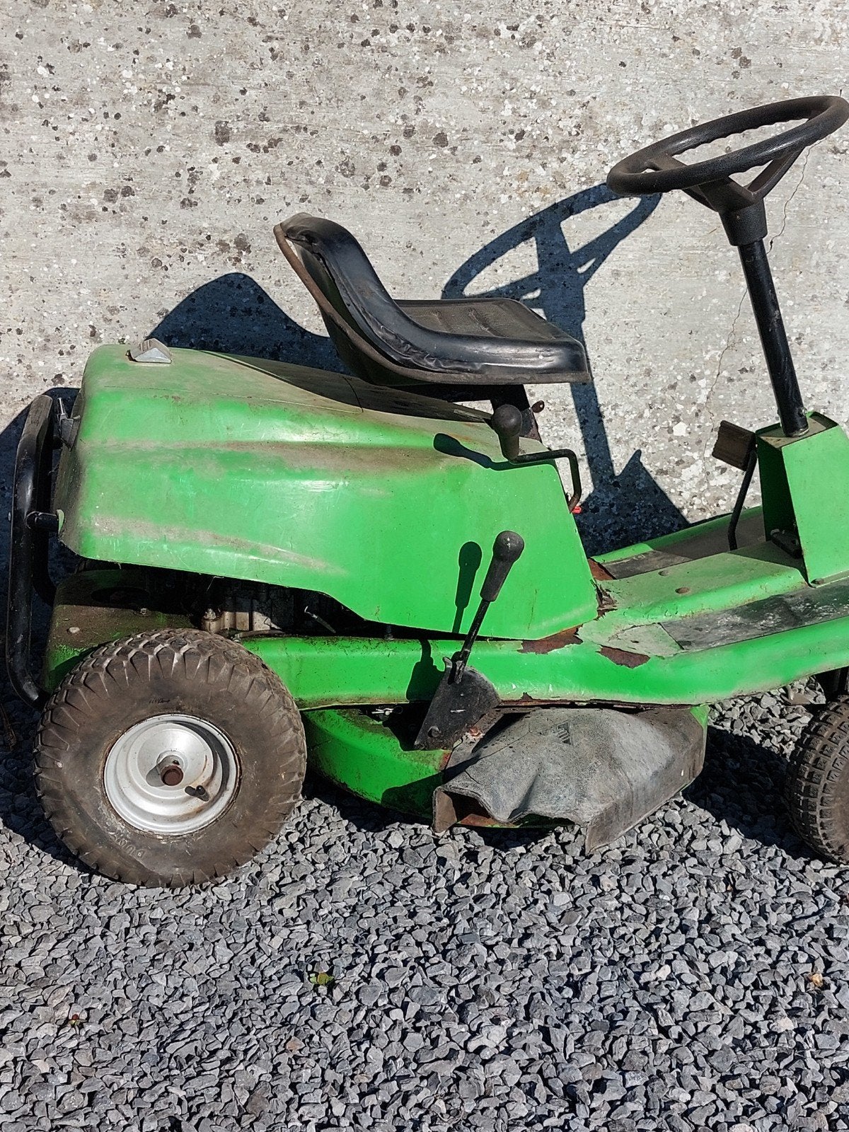 châssis tracteur tondeuse autoportée Verbeke, Enlèvement