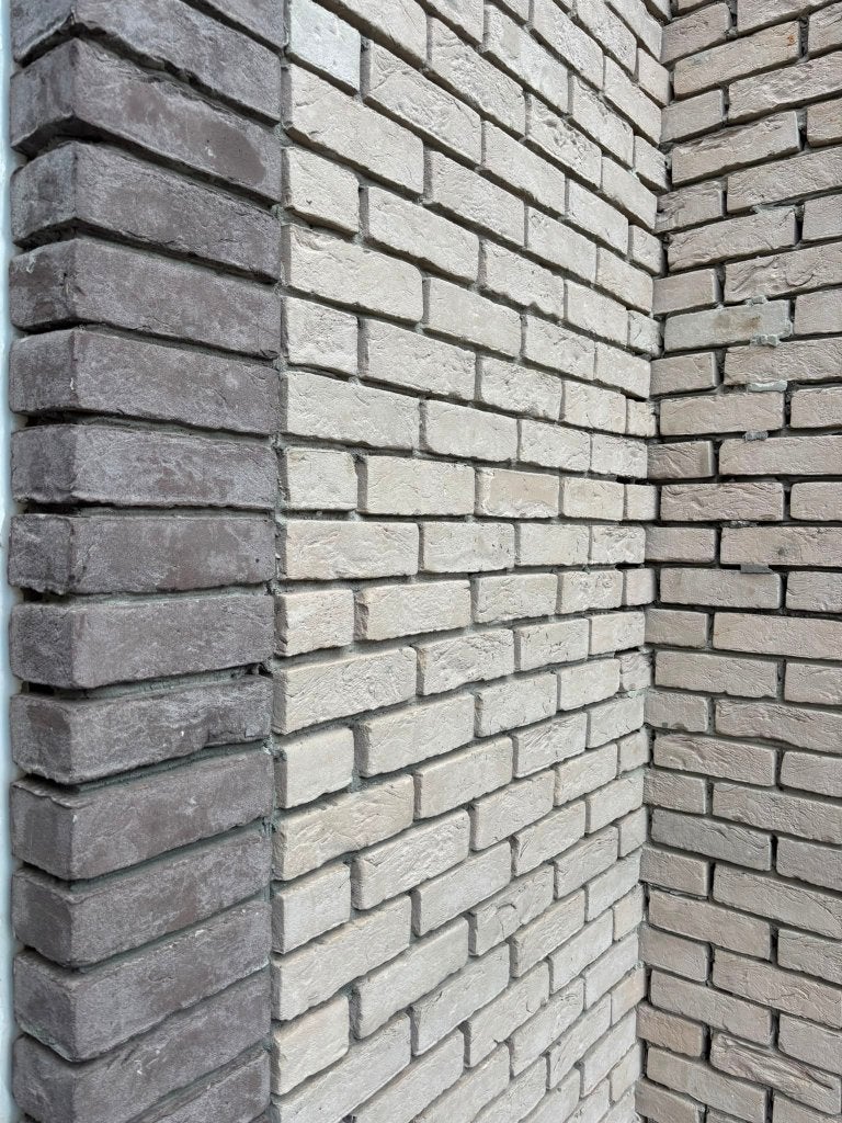 Beige gevelstenen 21 x 10 x 6 cm, Doe-het-zelf en Bouw, Metselstenen, Zo goed als nieuw, Bakstenen, Ophalen