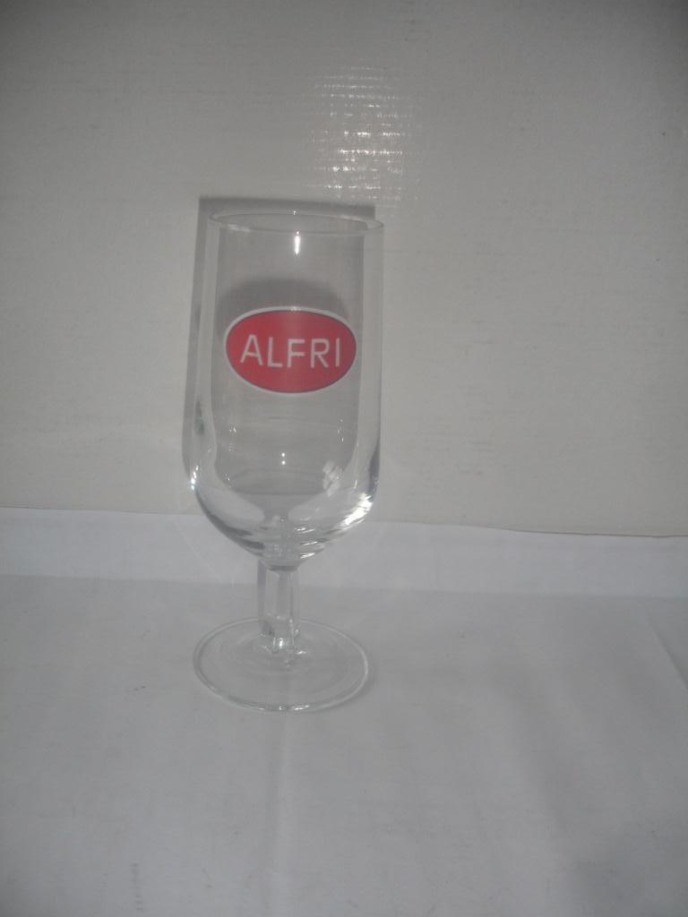 Bierglas Alfri, brij. Roman Oudenaarde, Ophalen of Verzenden, Zo goed als nieuw, Glas of Glazen, Overige merken
