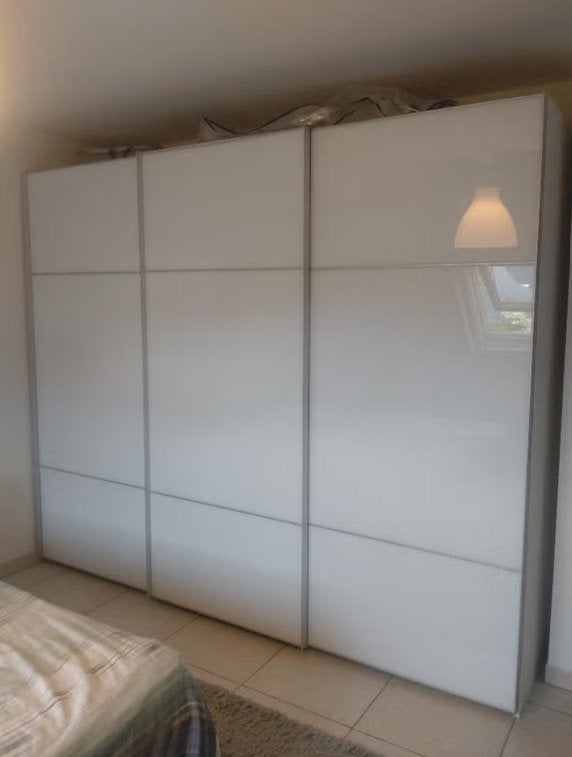 Grote kleerkast - Nolte Möbel, Huis en Inrichting, Kasten | Kleerkasten, Ophalen, Met deur(en), 200 cm of meer, Modern wit