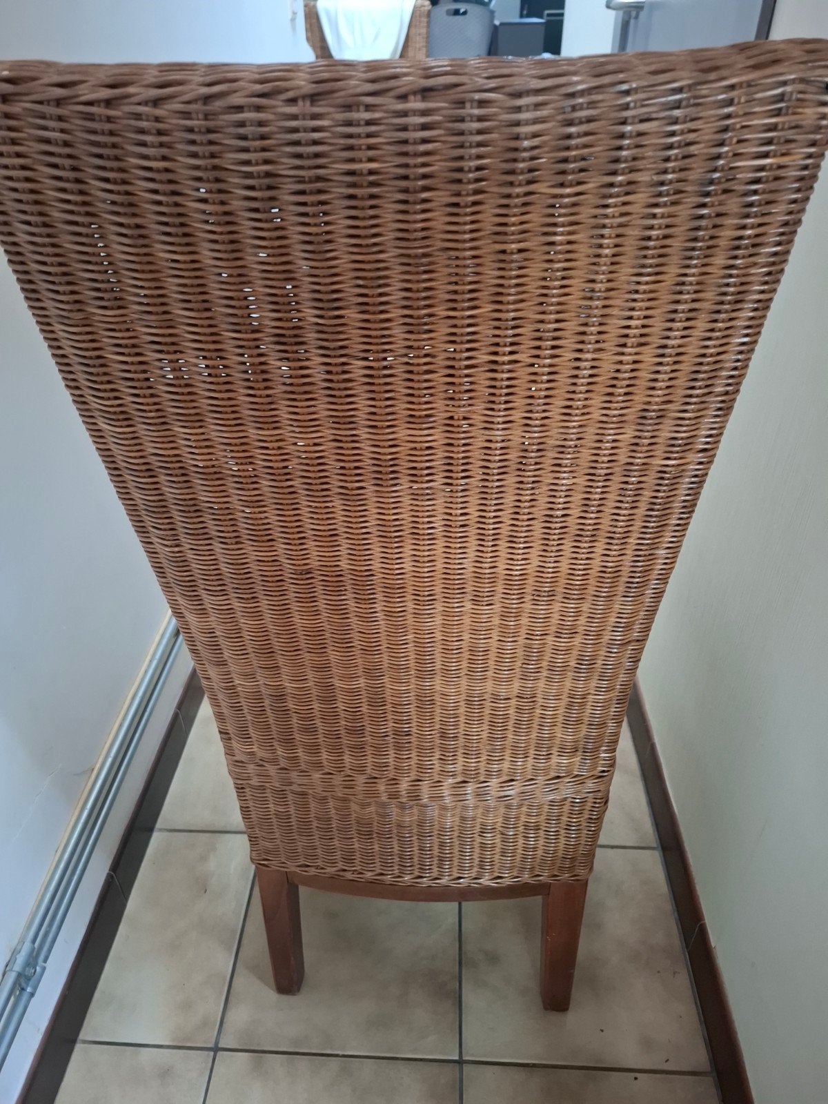 chaises, Maison & Meubles, Osier ou Rotin, Brun, Enlèvement, Utilisé