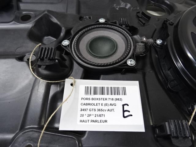HAUT PARLEUR / ENCEINTE Porsche 718 Boxster (982), Utilisé, Porsche