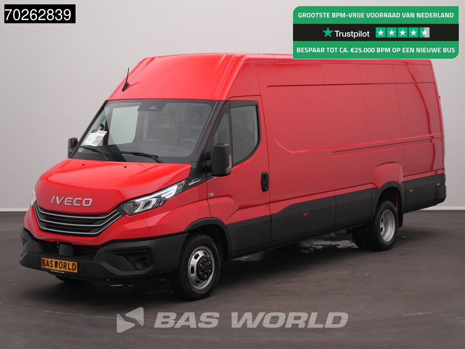 Iveco Daily 35C21 BPM VRIJ! 3.0L Automaat 210PK L3H2 2025-Mo, Stof, Euro 6, Iveco, 2585 kg