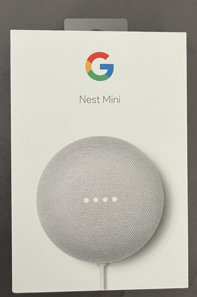 Google Nest Mini (2e generatie) Chalk / Grijs, Ophalen, Gebruikt, Google