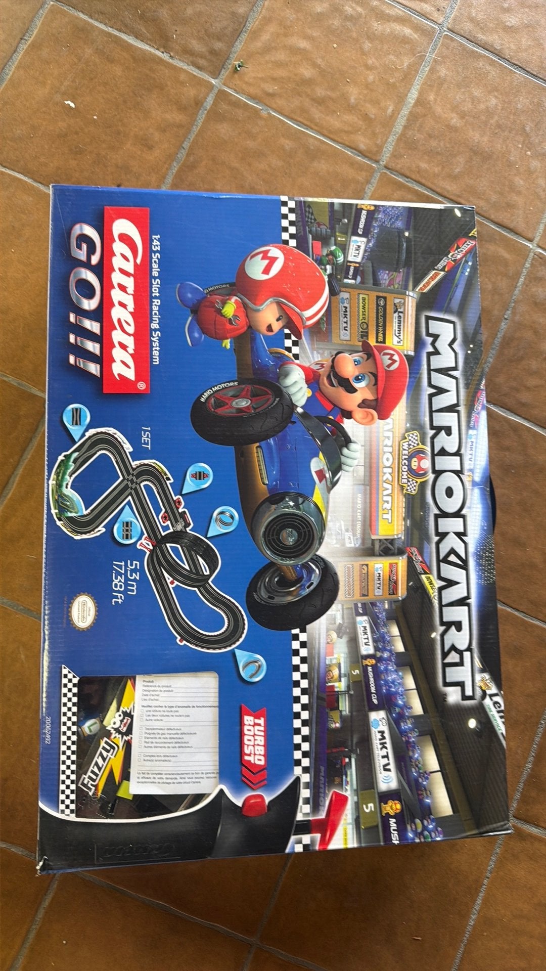 Mario kart racebaan, Ophalen, Zo goed als nieuw