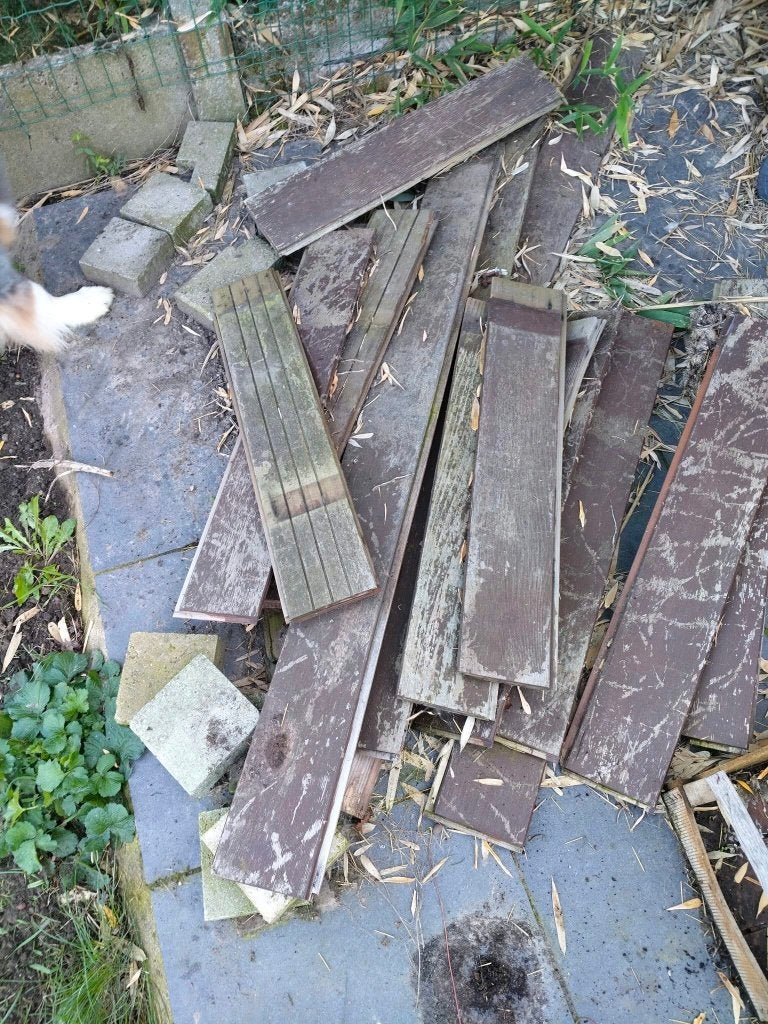 GRATIS hout op te halen, Ophalen, Gebruikt