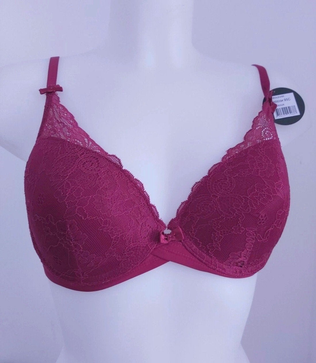 Pomm'poire Soutien gorge neuf bordeaux 95C, Enlèvement ou Envoi, Soutien-gorge