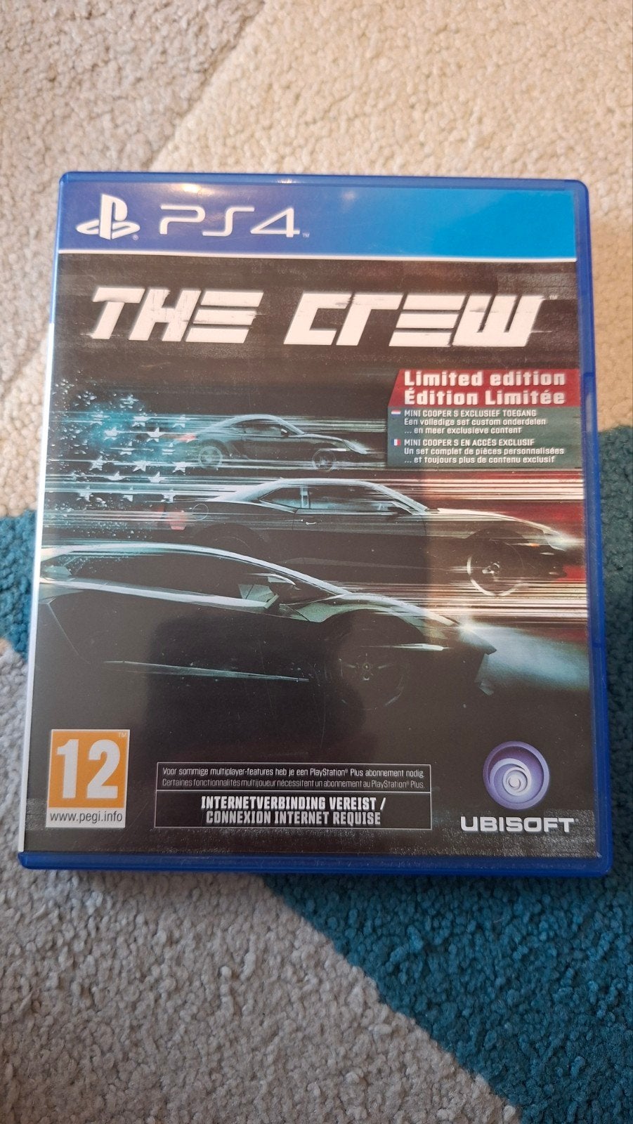PS4 The Crew en édition limitée, 1 joueur, À partir de 12 ans, Comme neuf, Course et Pilotage