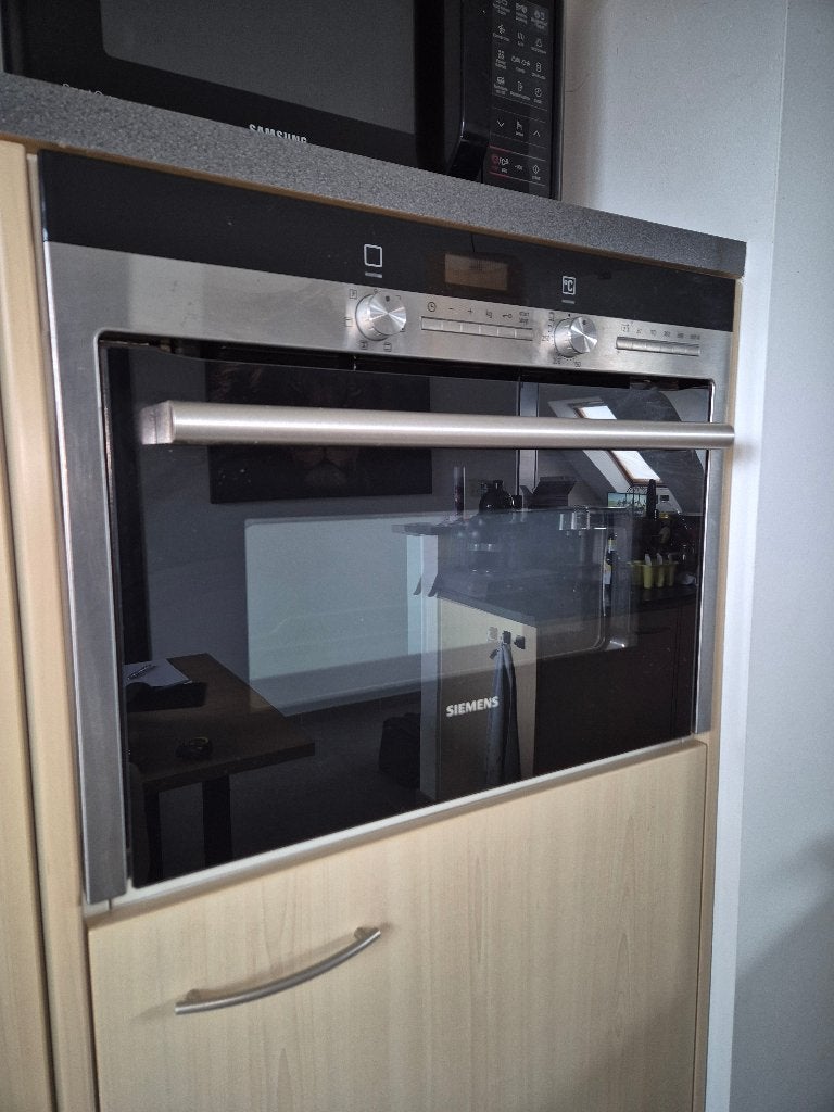 Siemens inbouw oven - Defect, Elektronische apparatuur, Ovens, Ophalen, 45 tot 50 cm, Oven, Microgolffunctie