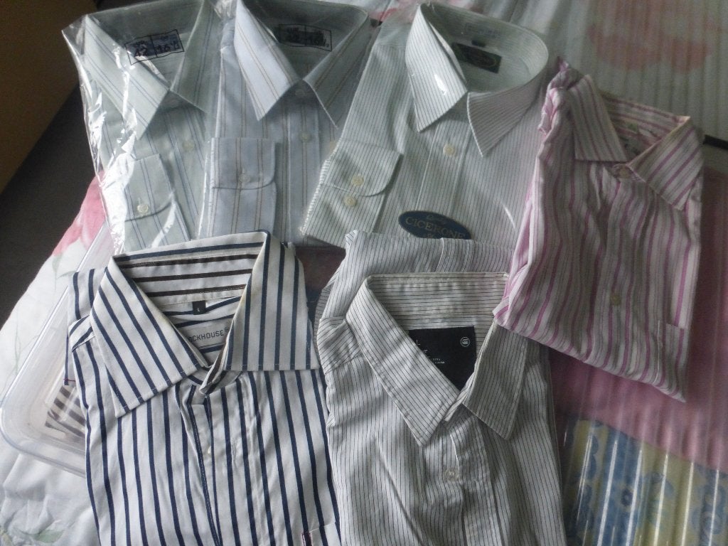 Plusieurs Chemises longues manches 5€ pièce!!! ou 25€ pour 6, Vêtements | Hommes, Chemises, Enlèvement ou Envoi, Blanc