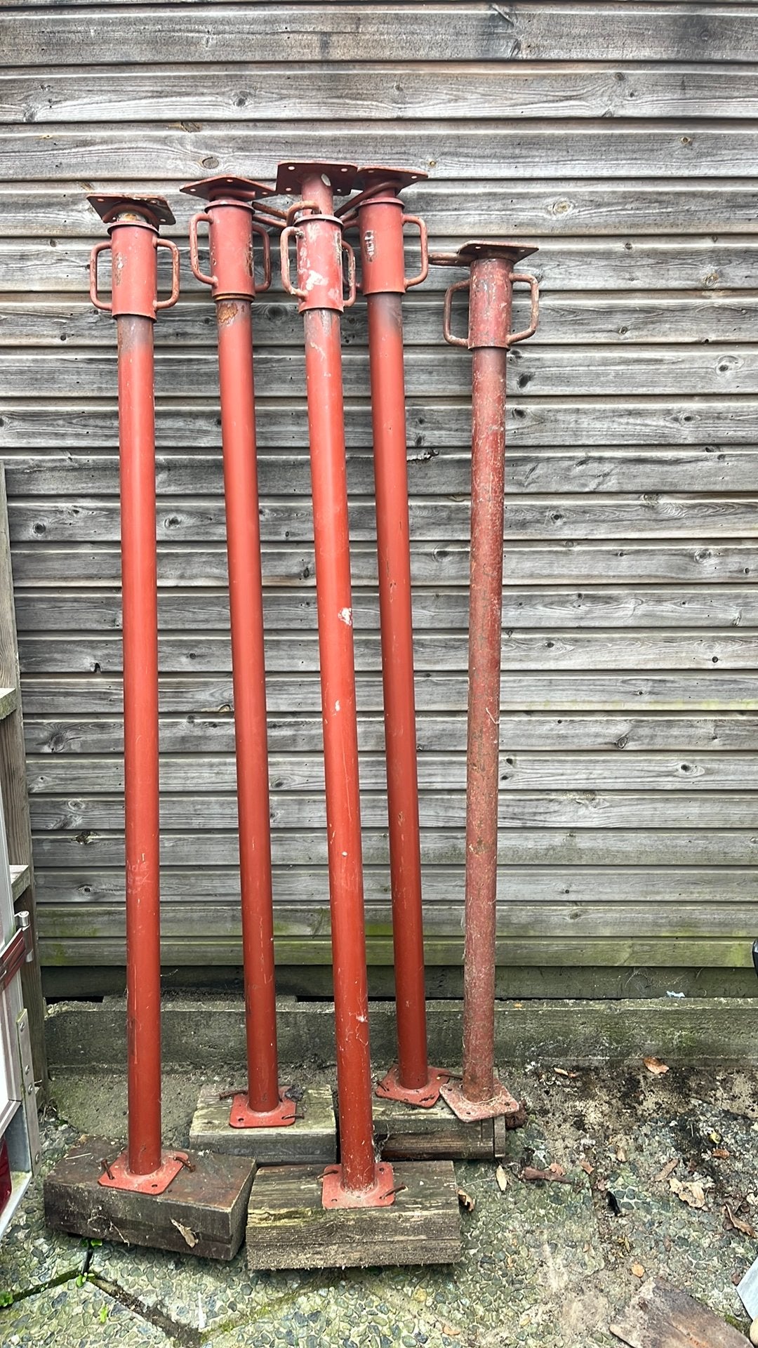 Bouwstippen 5 stuks, Doe-het-zelf en Bouw, Ophalen, Zo goed als nieuw