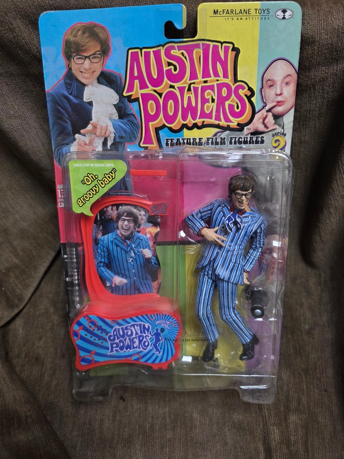 Austin powers figurine vintage. Figurine toujours dans son e, Enlèvement ou Envoi
