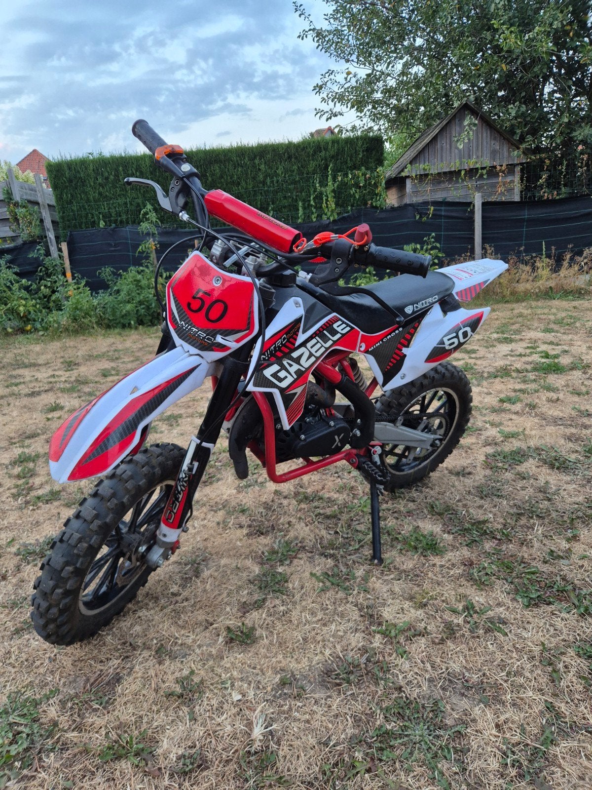 pitbike 49cc, Ophalen, 49 cc, Schijfrem, Gazelle
