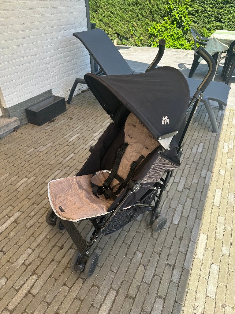 Poussette Maclaren + accessoires, Enfants & Bébés, Buggys, Utilisé, Maclaren, Ombrelle, Enlèvement