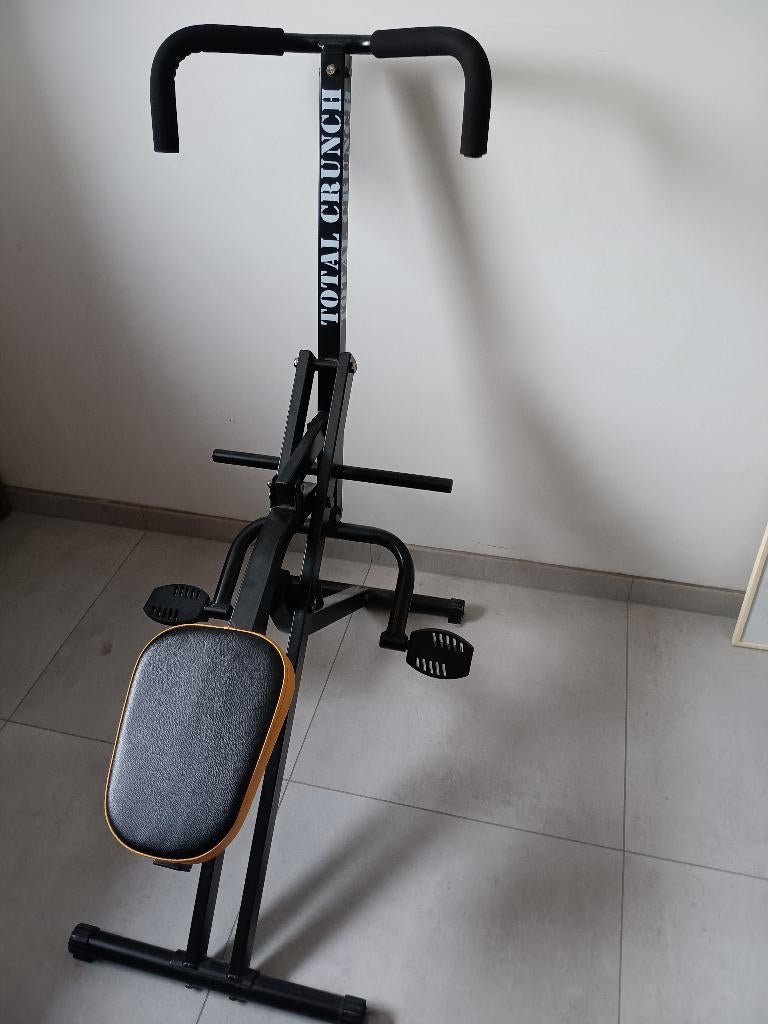 fitness toestel total crunch, Ophalen, Crosstrainer, Metaal, Buik