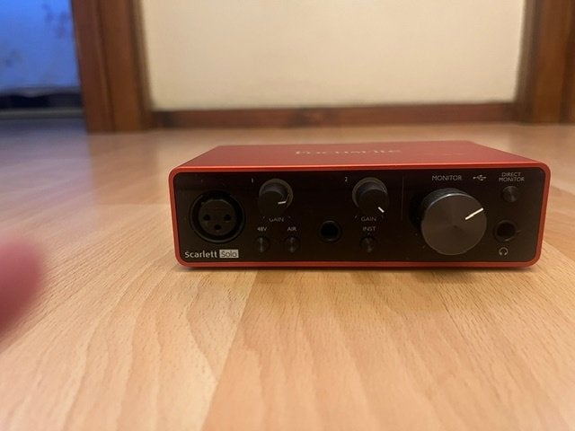 Audio Interface Focusrite Scarlet, Musique & Instruments, Enlèvement, Comme neuf, Autres marques