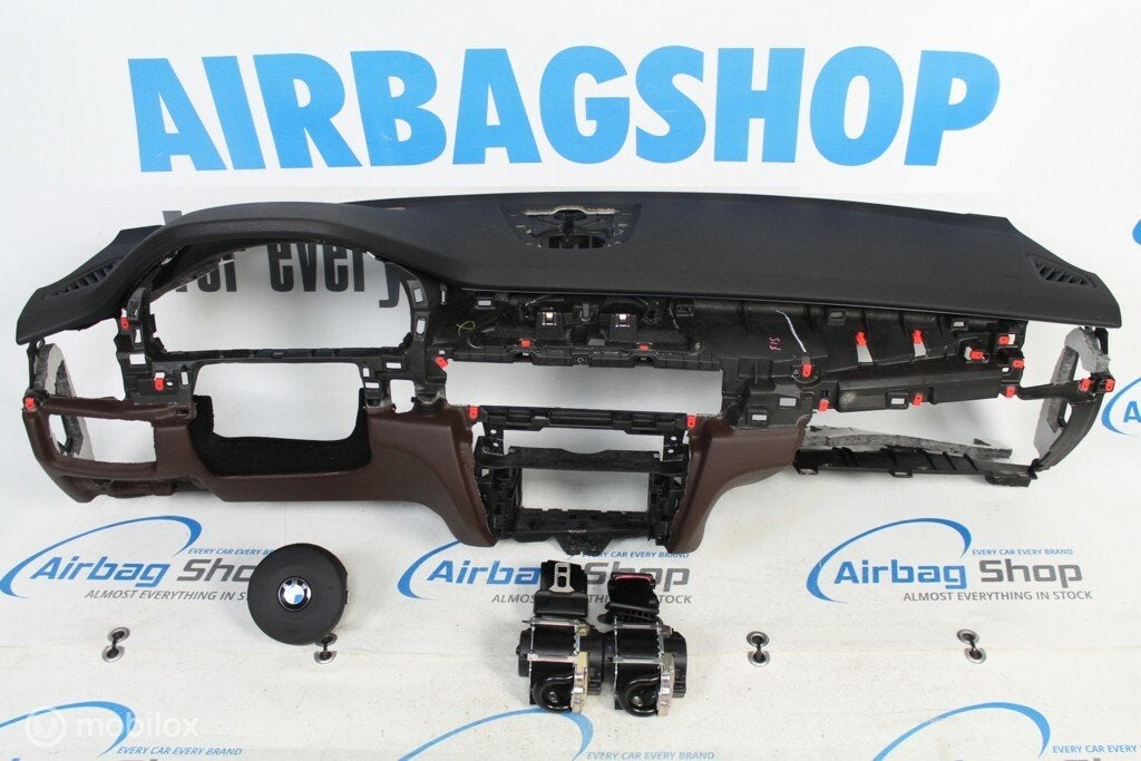 Airbag set - Dashboard M zwart bruin HUD BMW X5 F15, Auto-onderdelen, Gebruikt, Ophalen of Verzenden