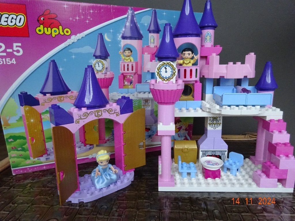 Duplo Disney Princess Assepoester Kasteel 6154 PRIMA STAAT, Enlèvement ou Envoi, Duplo, Disney