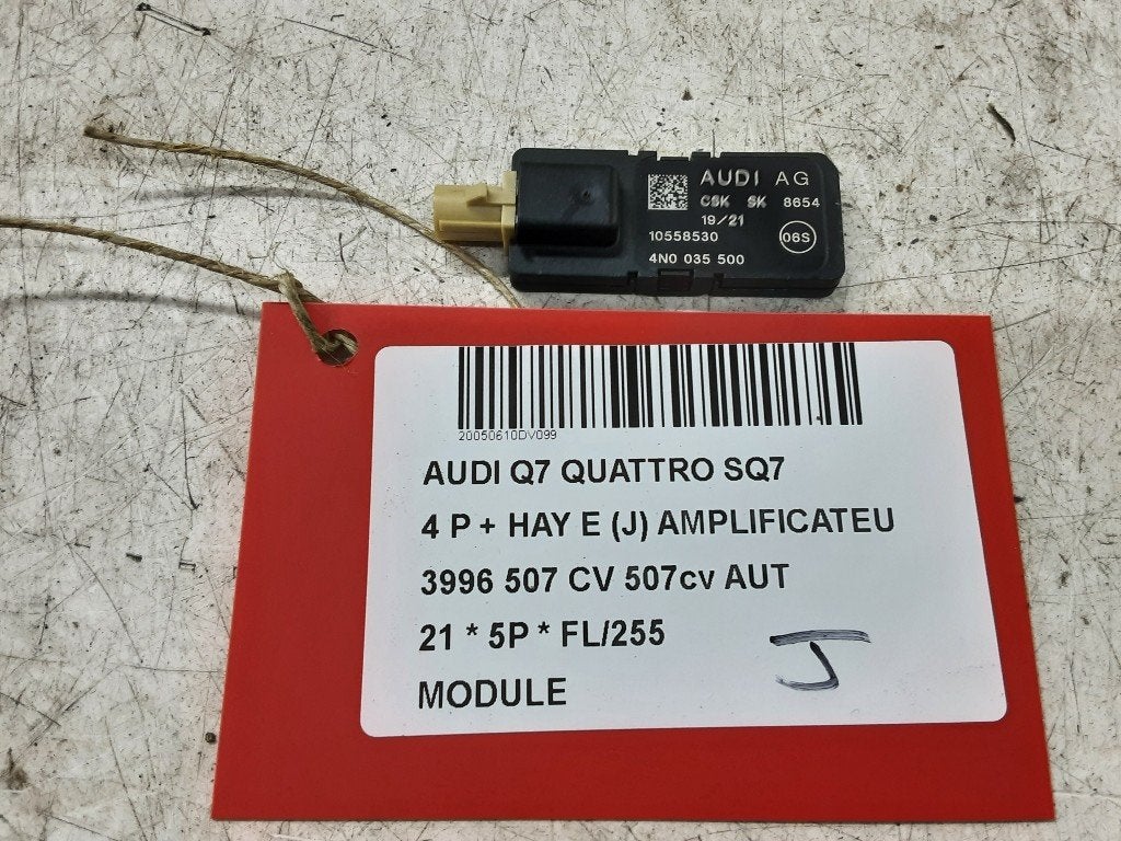 COMPUTER Audi SQ7 (4MB / 4MG) (01-2016/12-2019) (4N0035500), Info@audi.de, Audi, Audi AG, Gebruikt