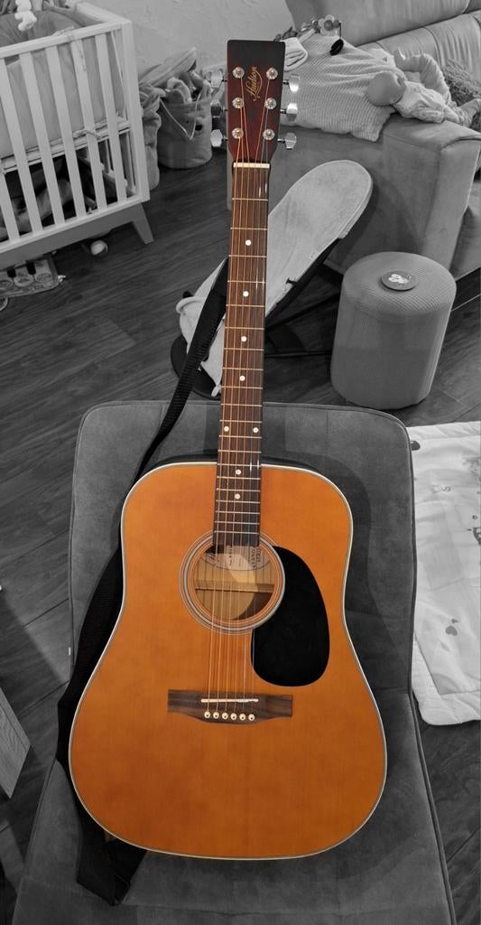 Guitare acoustique Hudson HD1NT, Musique & Instruments, Enlèvement, Comme neuf