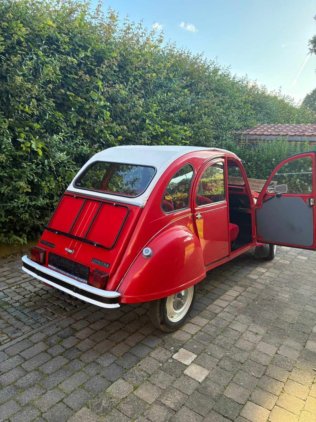 Te koop 2cv, Autos, Rouge, Autres modèles, Achat, 4 portes