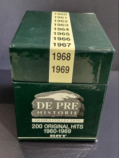 De Pre Historie 200 Original Hits 1960-1969 - 10 CD Box, Ophalen of Verzenden, Gebruikt, Boxset