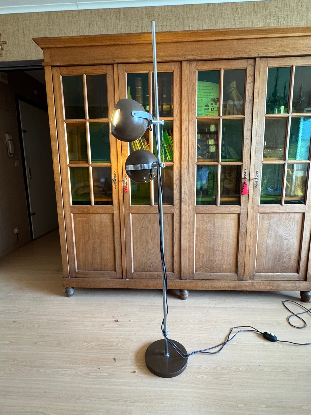 Vintage eyeball lamp, Enlèvement, Utilisé