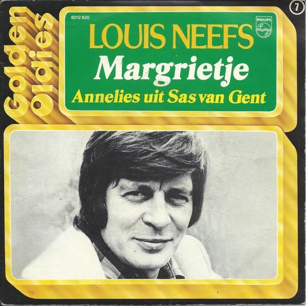 7" Louis Neefs – Margrietje / Annelies Uit Sas Van Gent, CD & DVD, Vinyles Singles, Utilisé, Single, 1970 - 1979, En néerlandais