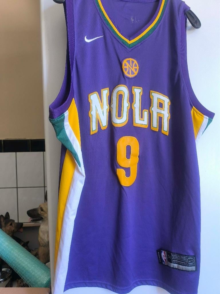 Maillot NBA Nike New Orleans Pelicans Rondo  N' 9 Nike, Enlèvement ou Envoi, Utilisé, Vêtements