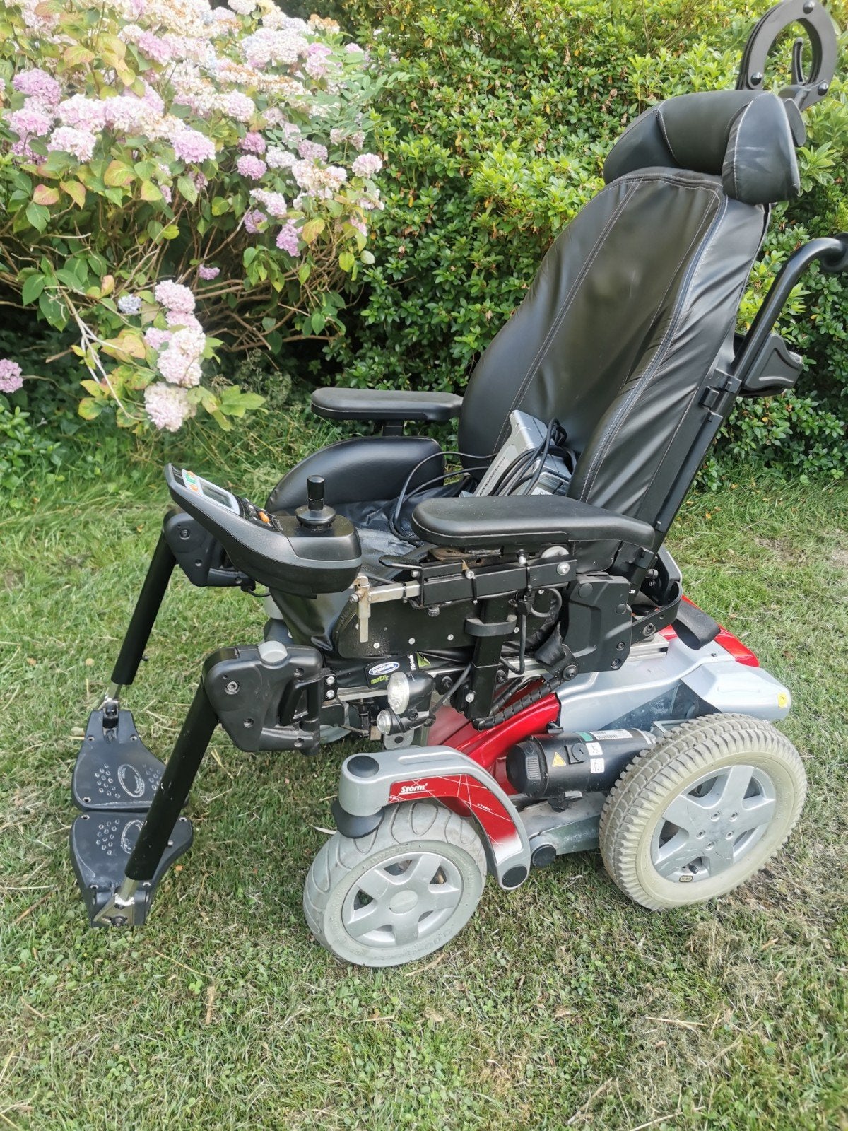 Fauteuil roulant électrique Invacare Storm 4 plus d'info 048, Enlèvement ou Envoi, Pliant, Comme neuf, Fauteuil roulant électrique