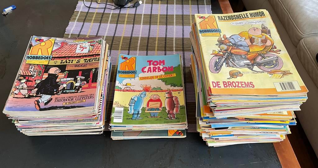 Weekblad Robbedoes 2478-2557 en 2572-2756, Boeken, Complete serie of reeks, Ophalen, Zo goed als nieuw