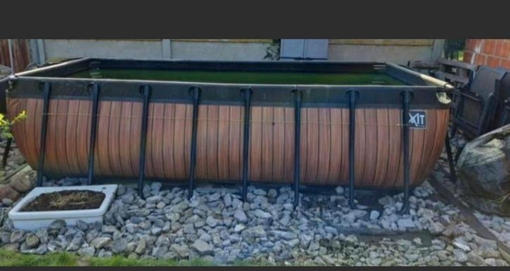 Zwembad 2x4x1, Tuin en Terras, Ophalen