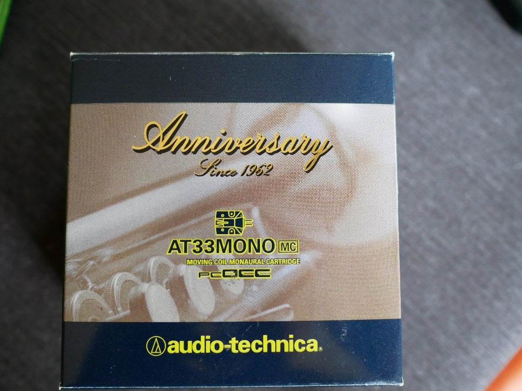 Audio-Technica AT33 mono MC. Nieuw in geopende verpakking., Enlèvement ou Envoi, Neuf, Pièce tourne-disques, Autres marques