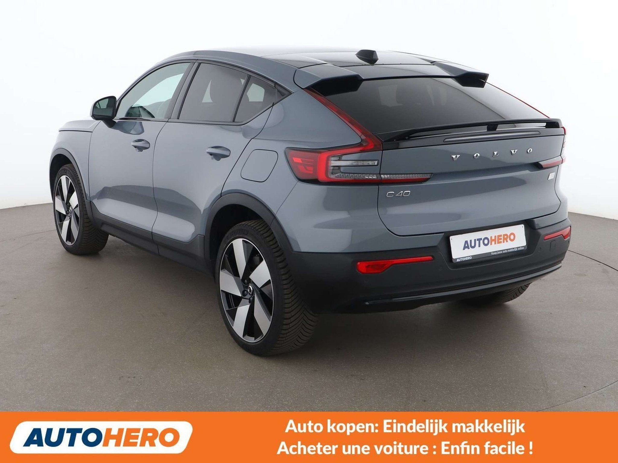 Volvo C40 Recharge Twin Pure 300 kW Ultimate AWD, Autos, Argent ou Gris, 408 ch, Noir, 5 portes