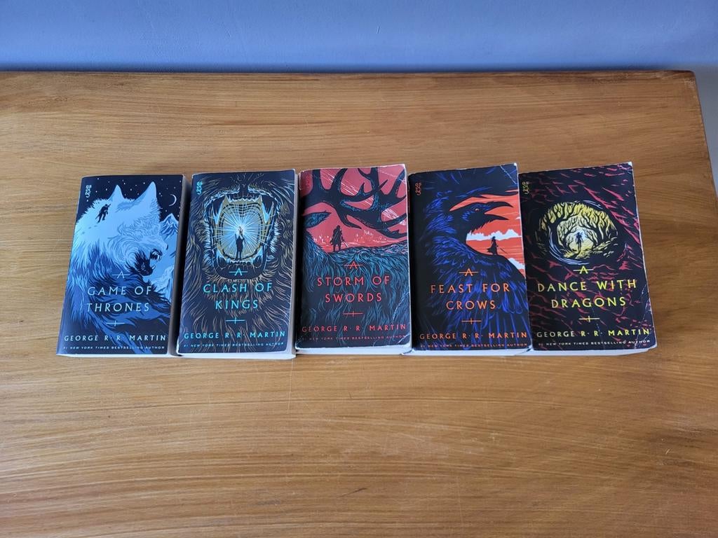 Game of Thrones Boxset (Boek 1-5) - George R.R. Martin - Eng, Boeken, Ophalen