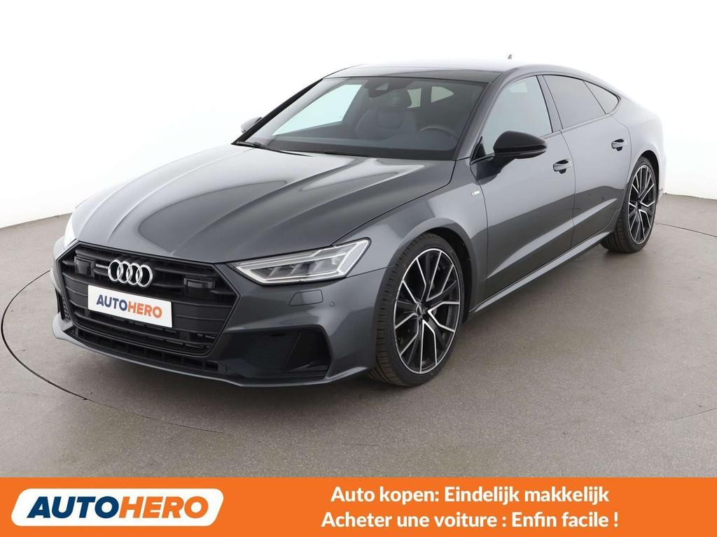 Audi A7 45 TDI Mild-Hybrid quattro S line (bj 2020), Auto's, Audi, Gebruikt, 170 kW, Leder, 192 g/km