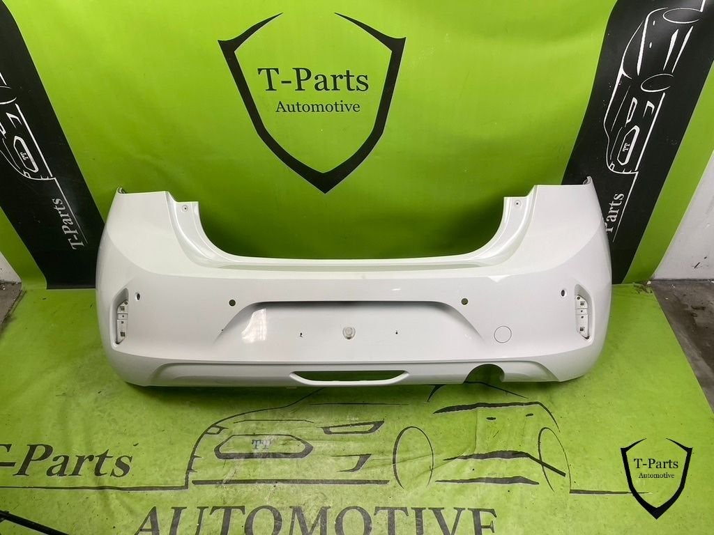 opel corsa F achterbumper WIT bumper 4x PDC 166335701T, Gebruikt, Opel Automobile GmbH, Kontakt@opel-infoservice.de, Bumper