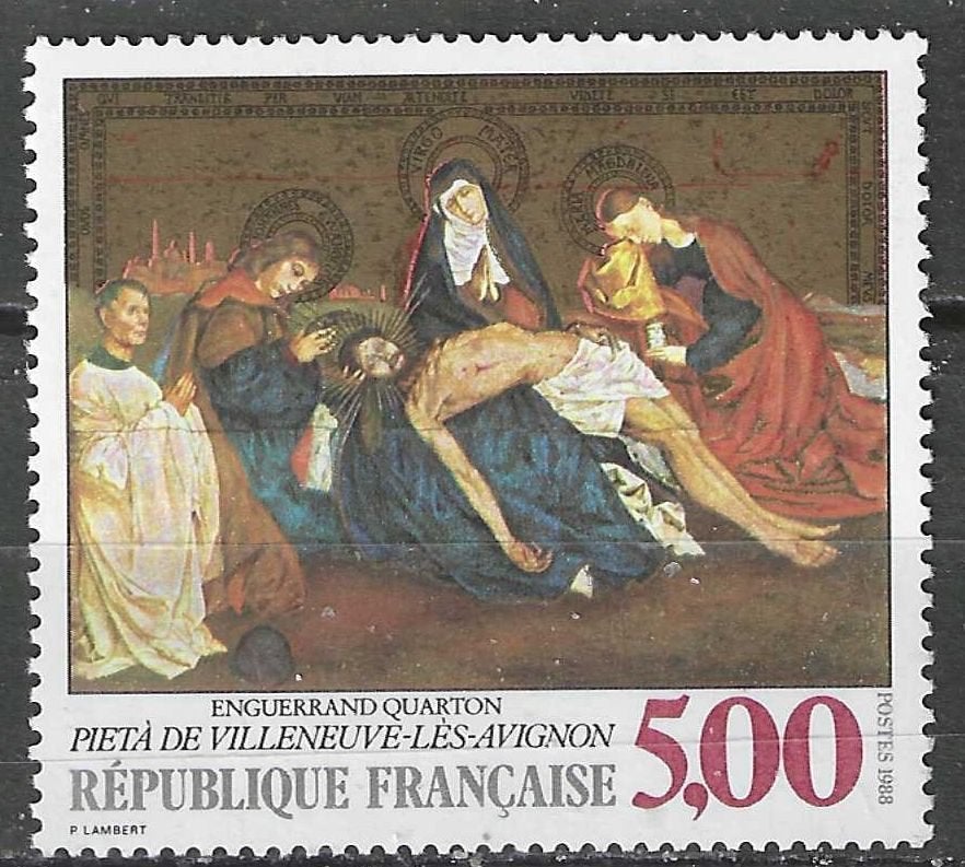 France 1988 - Yvert 2558 - Œuvres d'art (PDF), Envoi, Non oblitéré